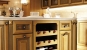 Бутылочница на кухне в классическом стиле из массива черешни - Бунинская Аллея